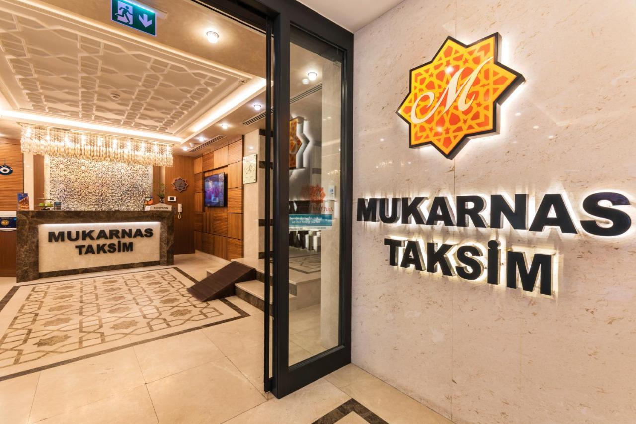 Mukarnas Taksim Hotel Istanbul Eksteriør billede
